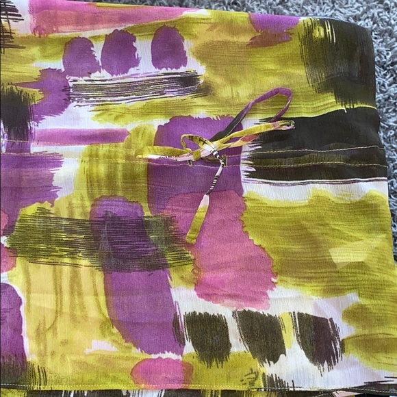 AUDREY‎ MAI SHEER MULTI PATTERN TOP - Picture 6 of 7